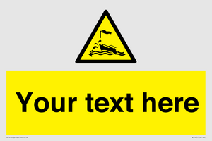 Custom Warning wind over tide conditions